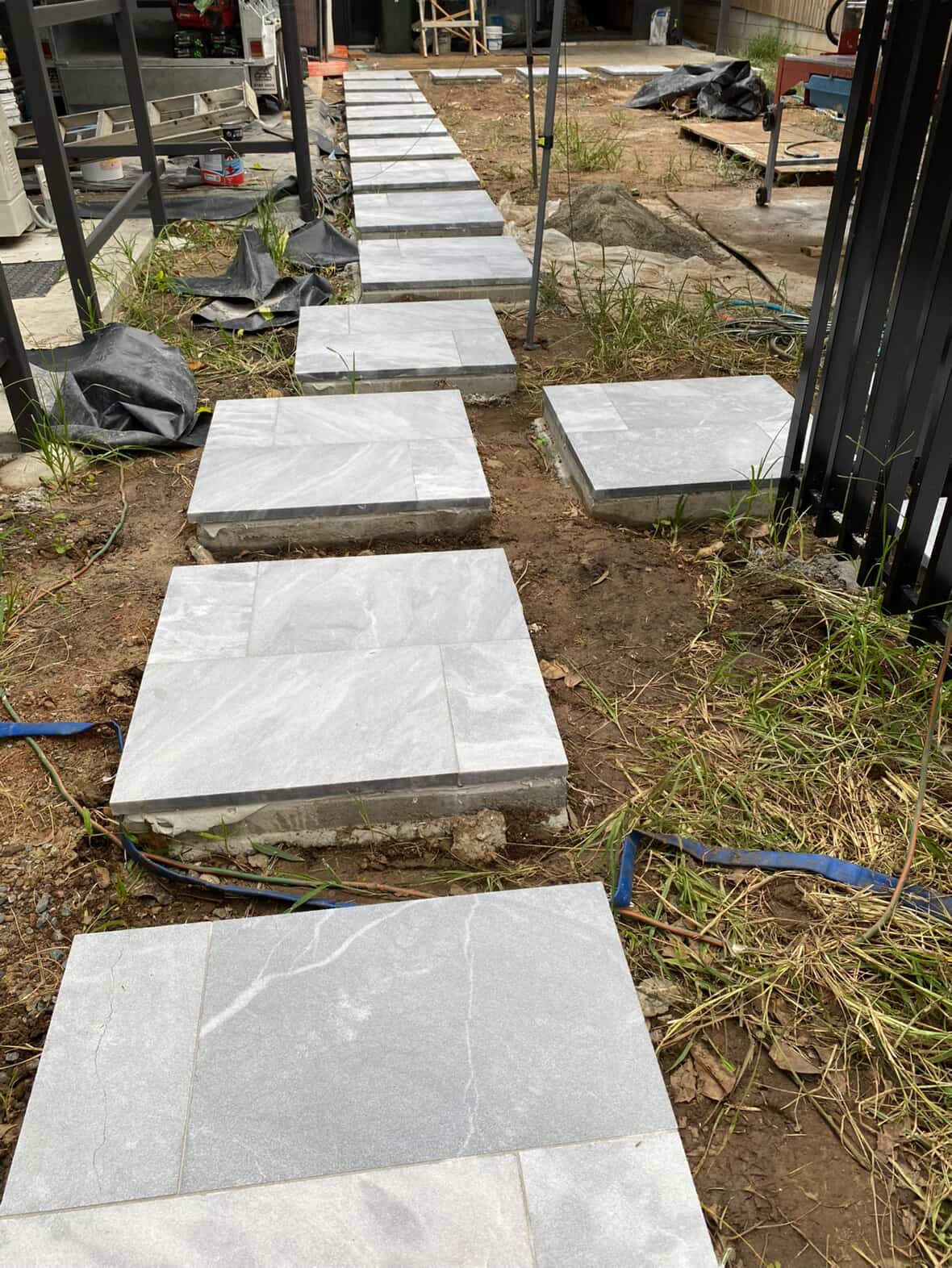 Commercial tiling project