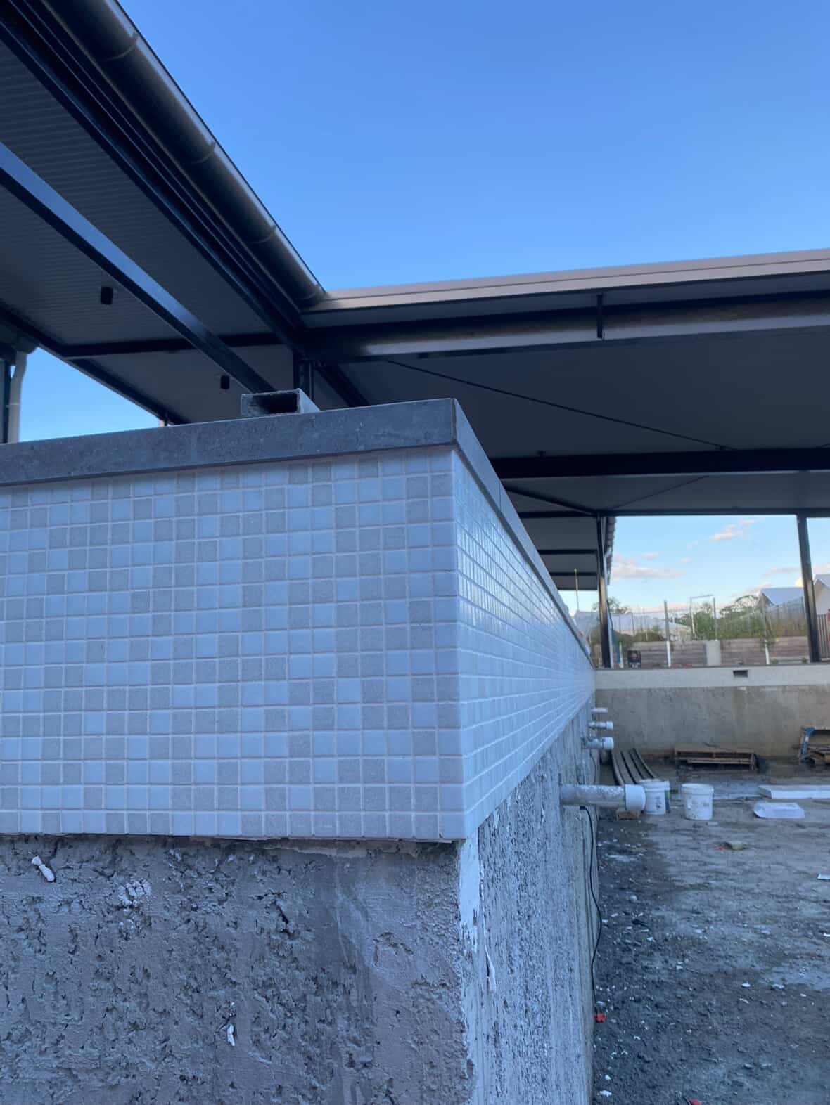 Patio tiling project