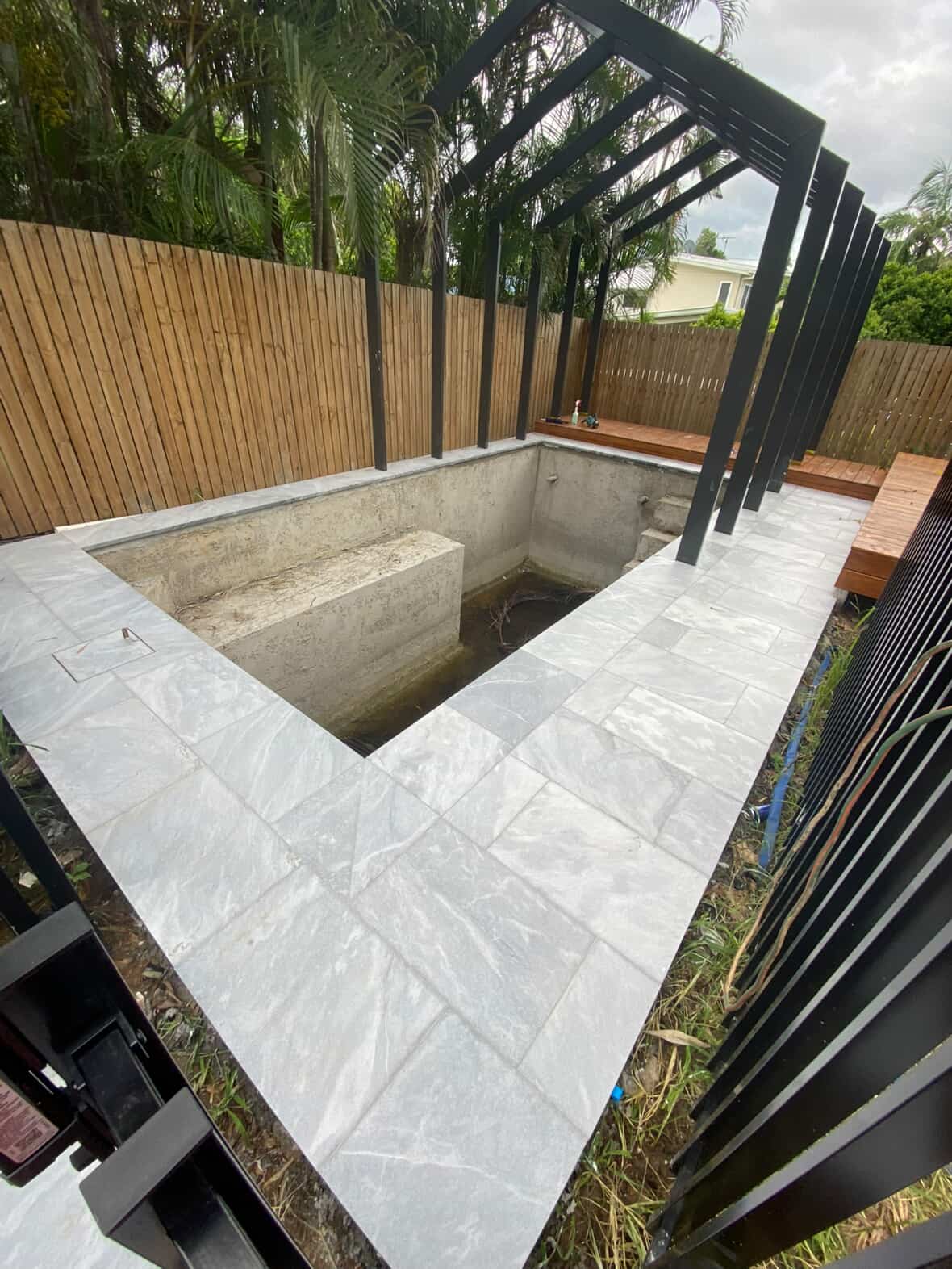 Commercial tiling project